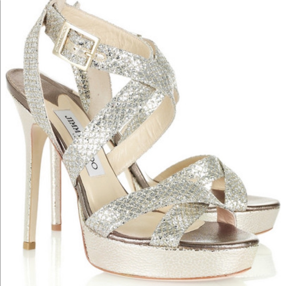 Jimmy Choo strappy Sandals in style Vamp women size 7.